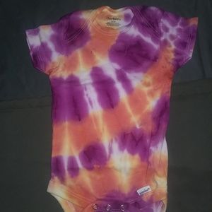 Tie dye onsie
